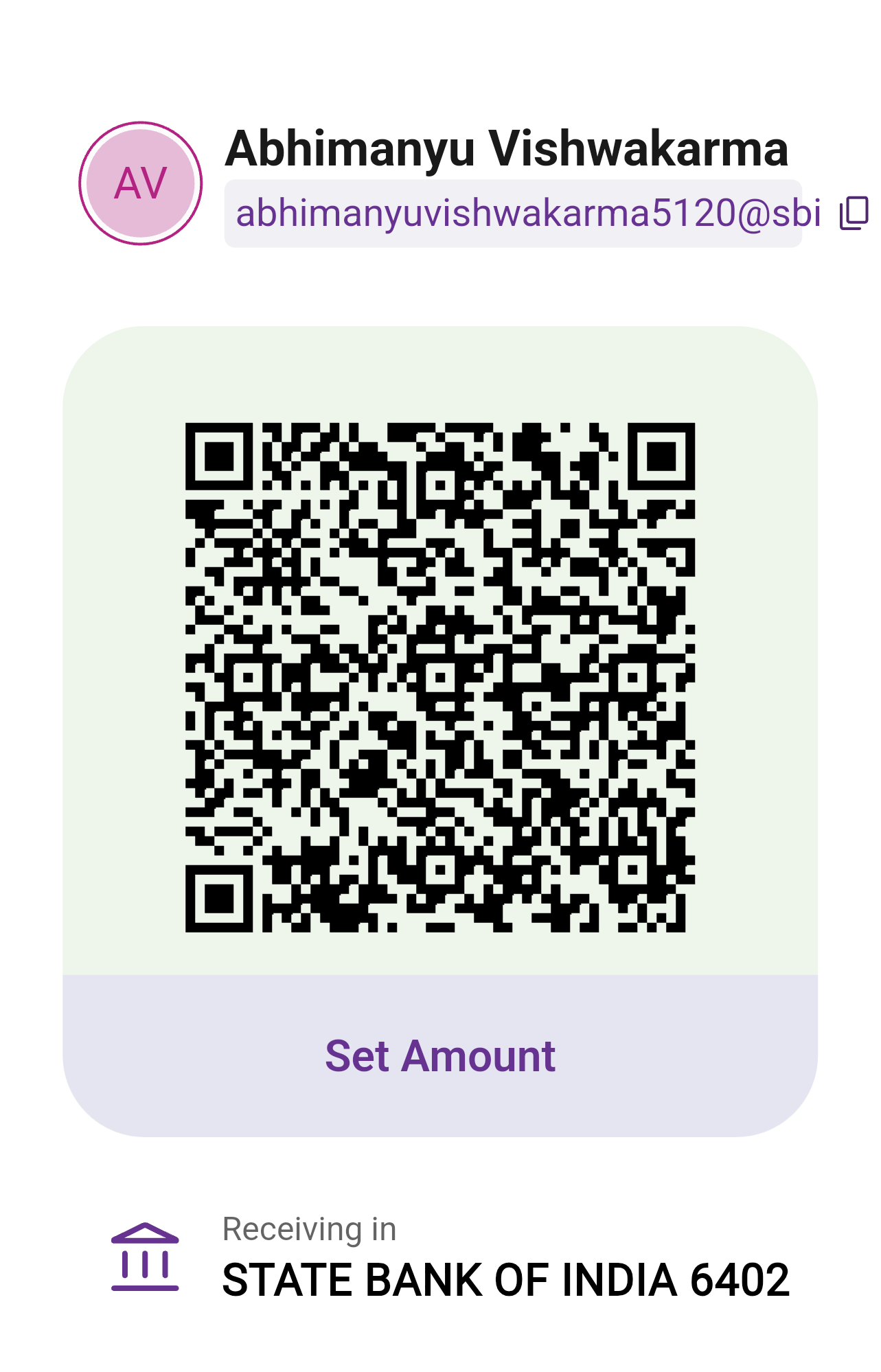AxePower UPI QR Code